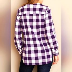 Duluth Trading Company Flannel Tunic